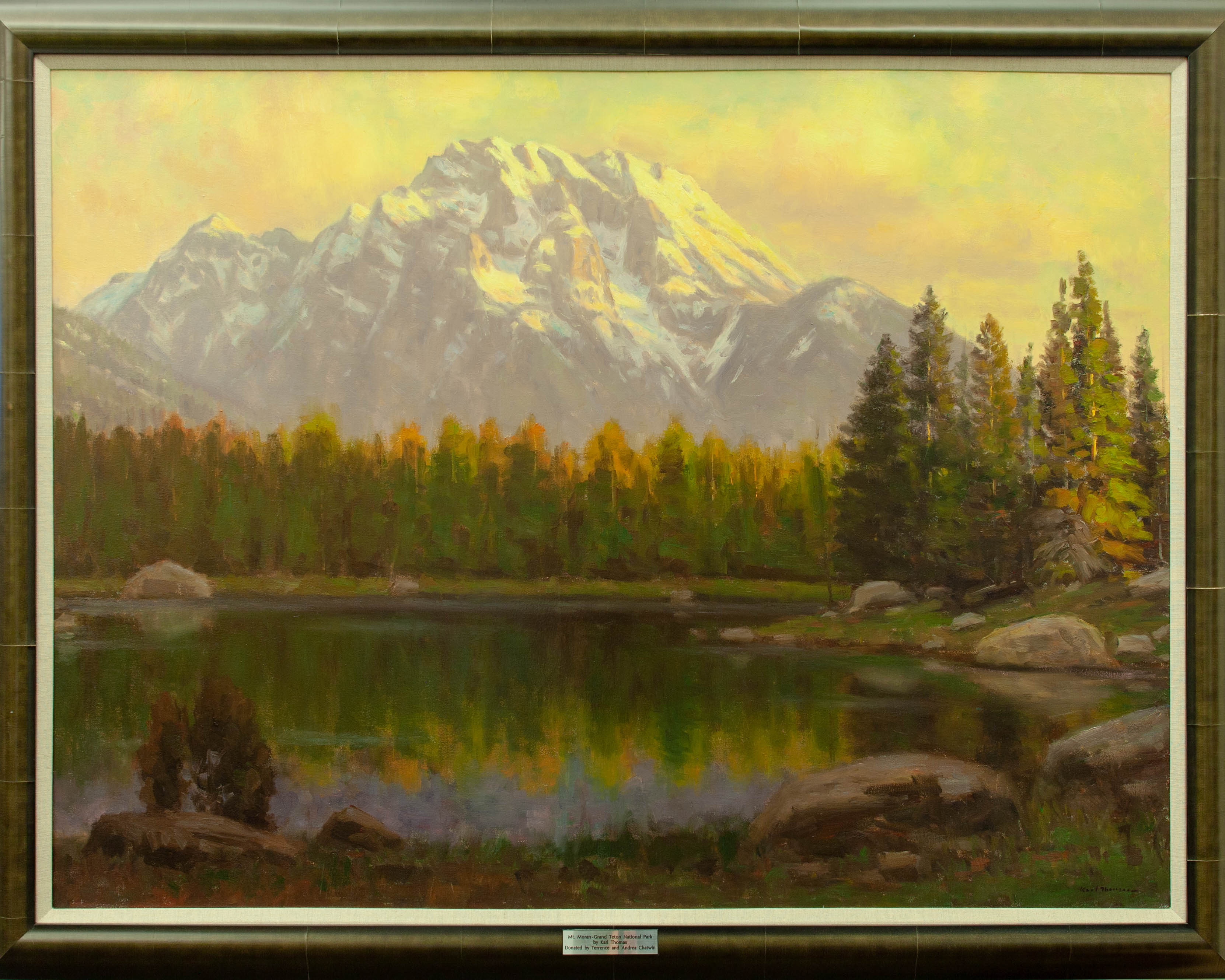 Painting of Mt.Moran