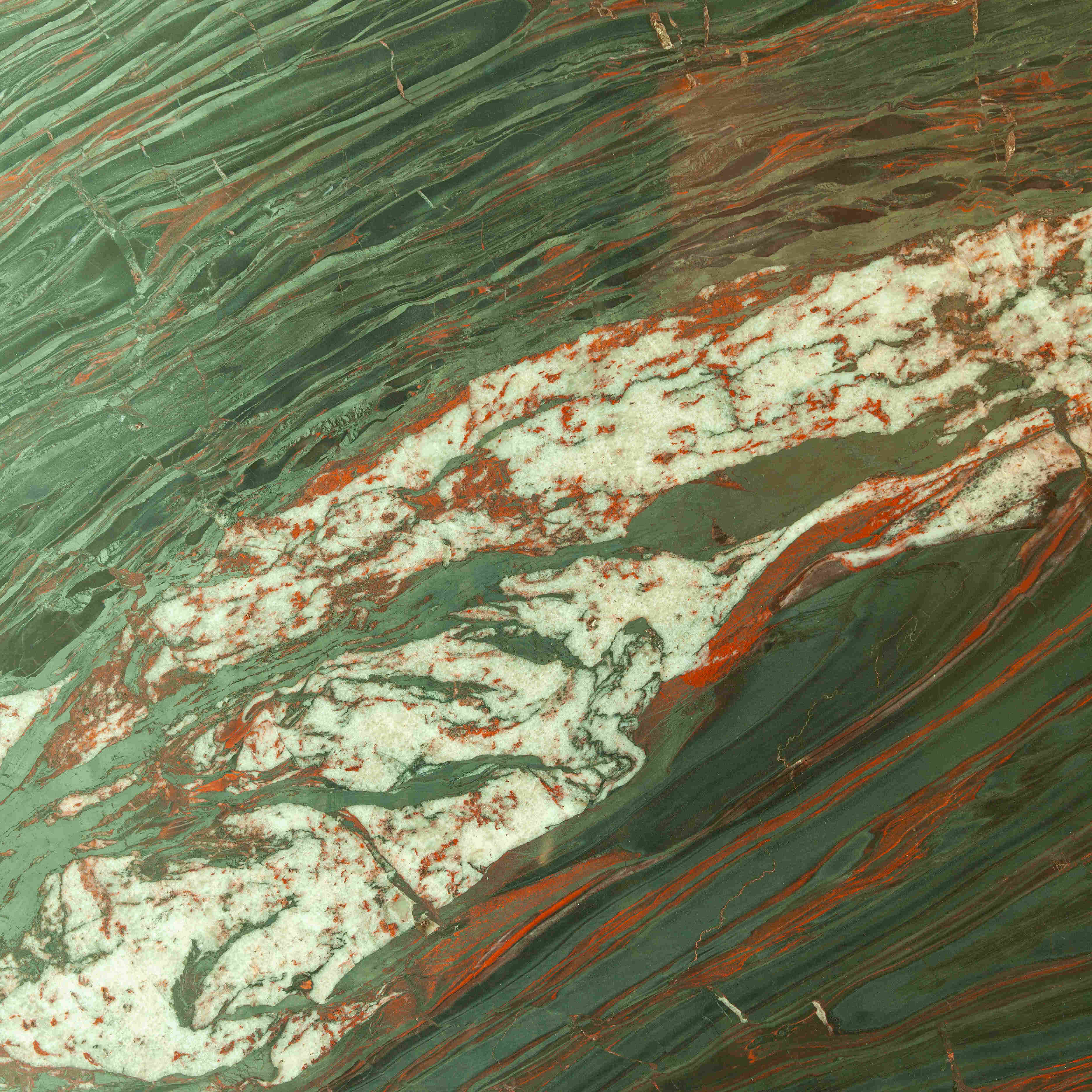 #47: Iron Red: Banded Iron Formation, Marine Sedimentary; Brazil
